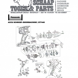 Accu schroef-/boormachine | EY7440